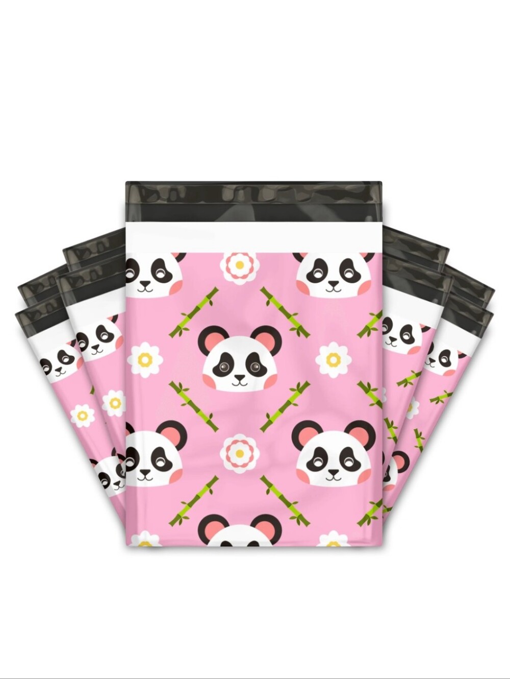 25ct 10x13 PANDA POLY MAILERS